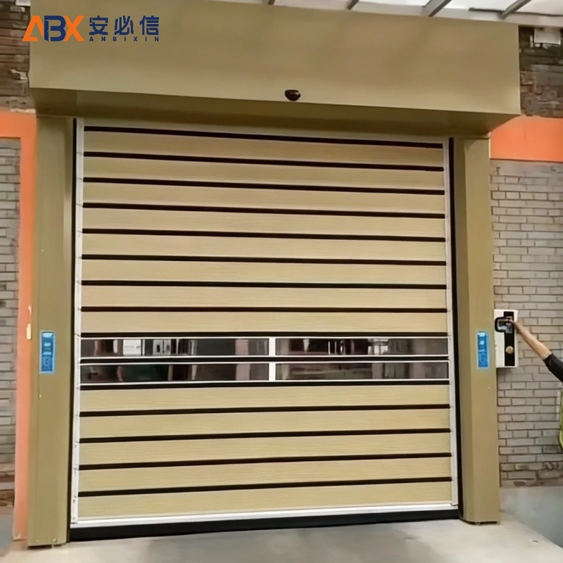 乌兰察布螺旋式高速门解决方案｜安必信工业门厂家